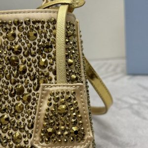 Replica Prada Crystal Bucket Bag 4 Replica Prada Crystal Bucket Bag - ultra-realistic fake designer tote