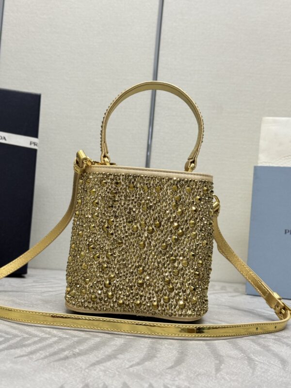 Replica Prada Crystal Bucket Bag 5 Replica Prada Crystal Bucket Bag - high-quality designer bag clone