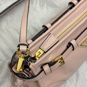 Replica Prada Pink Leather Handbag 4 Replica Prada Pink Leather Handbag - realistic designer-inspired fake bag