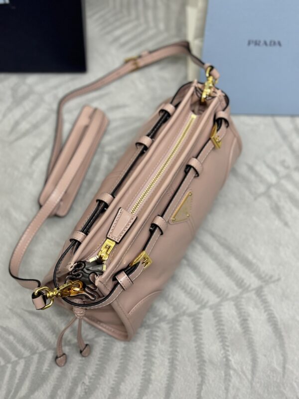 Replica Prada Pink Leather Handbag 2 Replica Prada Pink Leather Handbag - authentic-look luxury purse replica