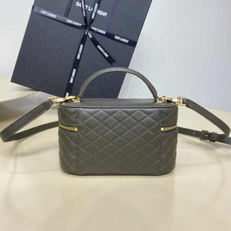 Replica YSL Gaby Grey 4 Replica YSL Gaby Grey - premium-grade designer purse dupe