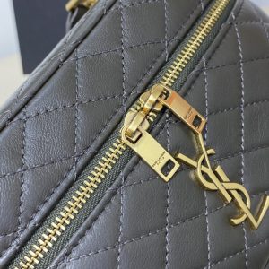 Replica YSL Gaby Grey 7 Replica YSL Gaby Grey - best quality luxury bag dupe