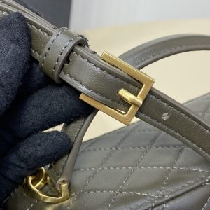 Replica YSL Gaby Grey 9 Replica YSL Gaby Grey - top-tier luxury replica shoulder bag