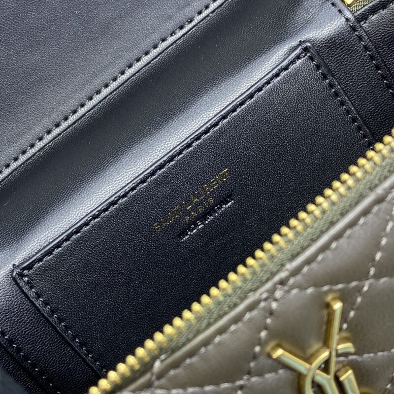 Replica YSL Gaby Grey 12 Replica YSL Gaby Grey - high-end fake designer purse