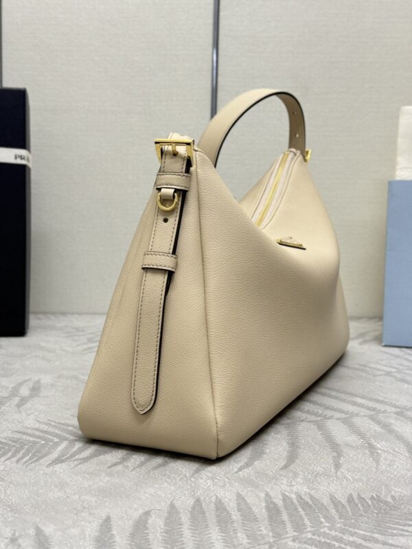 Replica Prada Prada Aimée Large Milk Tea 2 Replica Prada Prada Aimée Large Milk Tea - near-authentic luxury replica handbag