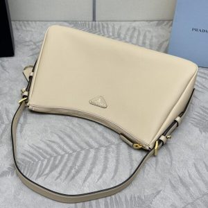 Replica Prada Prada Aimée Large Milk Tea 3 Replica Prada Prada Aimée Large Milk Tea - top-tier luxury replica shoulder bag