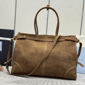 Replica Prada Large Suede 2 Replica Prada Large Suede - top-tier luxury replica shoulder bag