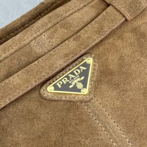 Replica Prada Large Suede 3 Replica Prada Large Suede - premium 1:1 fake handbag model