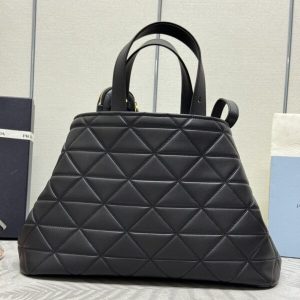 Replica Prada Tote Bag Black 5 Replica Prada Tote Bag Black - ultra-realistic fake designer tote