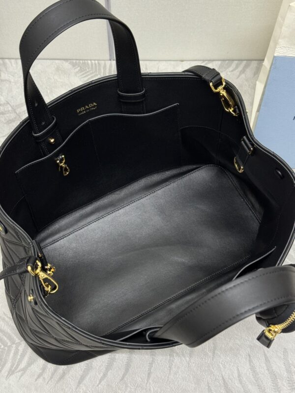 Replica Prada Tote Bag Black 8 Replica Prada Tote Bag Black - near-authentic luxury replica handbag