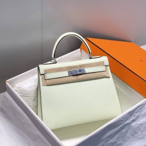 Replica Hermes Kelly Bubble Green 3 Replica Hermes Kelly Bubble Green - best quality luxury bag dupe