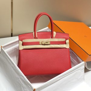 Replica Hermes Birkin Hot Red 1 Replica Hermes Birkin Hot Red - 1:1 designer replica handbag