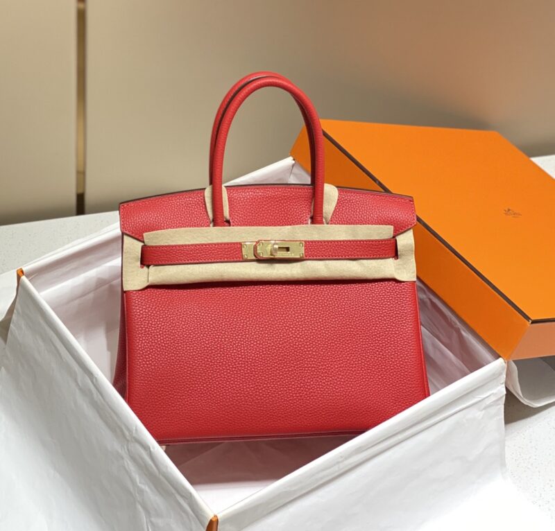 Replica Hermes Birkin Hot Red 1 Replica Hermes Birkin Hot Red - 1:1 designer replica handbag