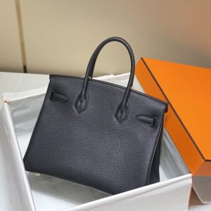 Replica Hermes Birkin Black Gold 2 Replica Hermes Birkin Black Gold - high-accuracy replica luxury purse