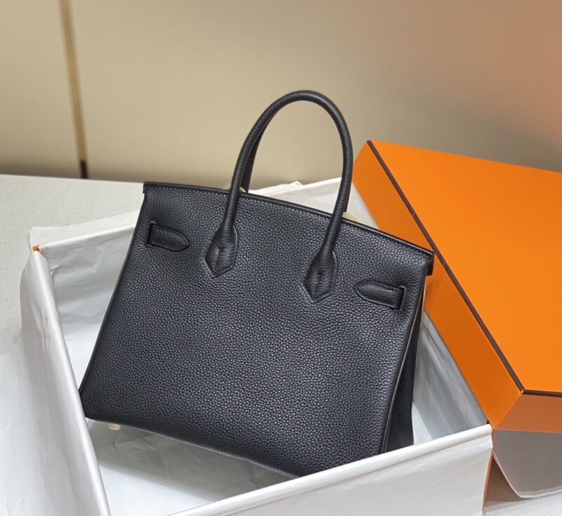 Replica Hermes Birkin Black Gold 2 Replica Hermes Birkin Black Gold - high-accuracy replica luxury purse