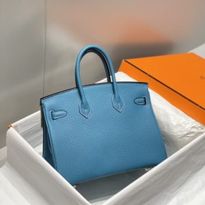 Replica Hermes Birkin Denim Blue 2 Replica Hermes Birkin Denim Blue - best-selling designer handbag dupe