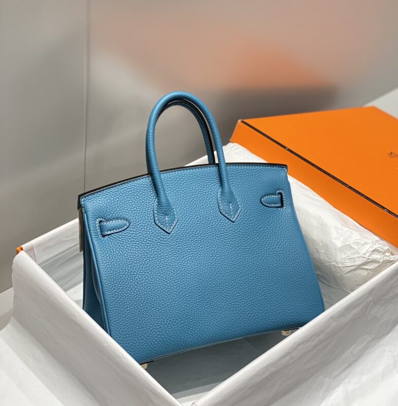 Replica Hermes Birkin Denim Blue 2 Replica Hermes Birkin Denim Blue - best-selling designer handbag dupe