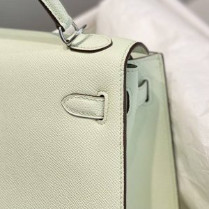 Replica Hermes Kelly Bubble Green 5 Replica Hermes Kelly Bubble Green - best quality luxury bag dupe