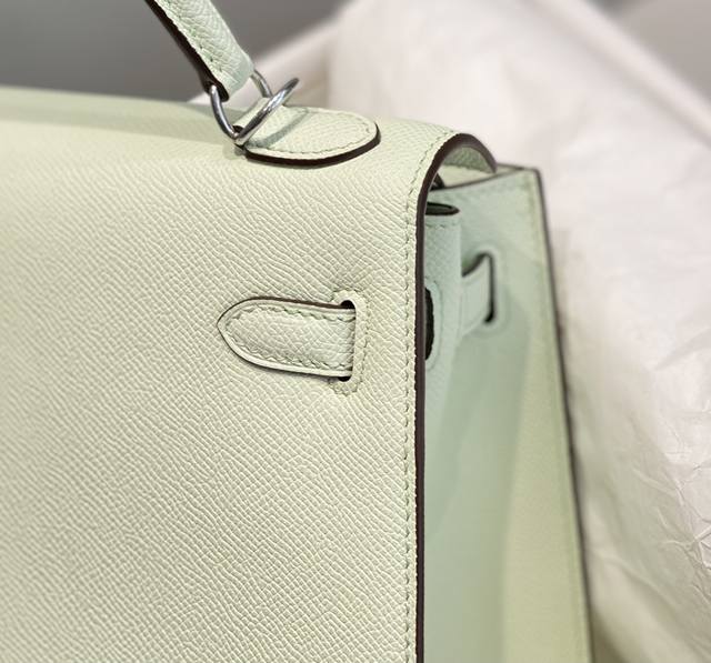 Replica Hermes Kelly Bubble Green 5 Replica Hermes Kelly Bubble Green - best quality luxury bag dupe
