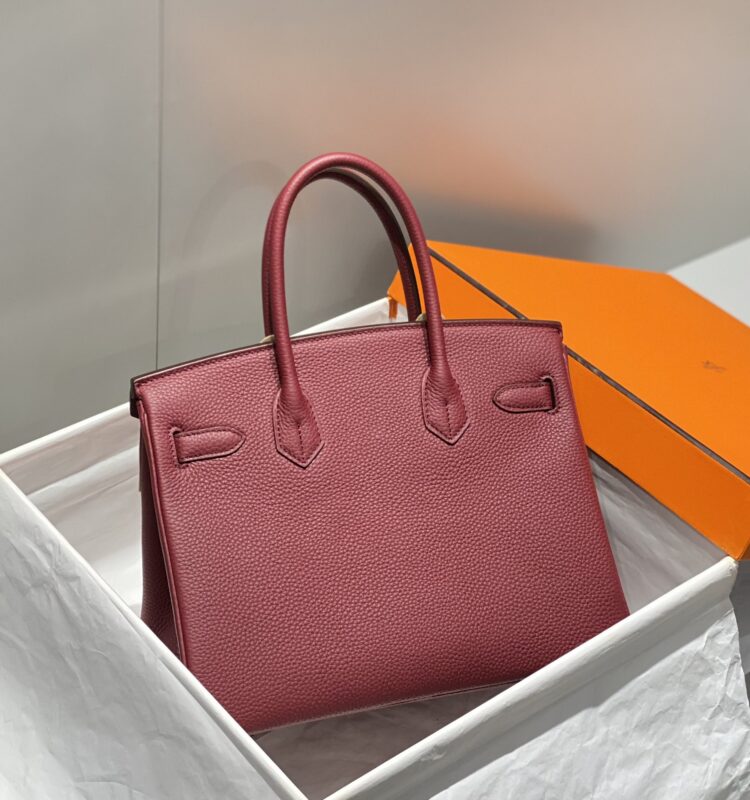 Replica Hermes Birkin Bordeaux Red 2 Replica Hermes Birkin Bordeaux Red - premium-grade designer purse dupe