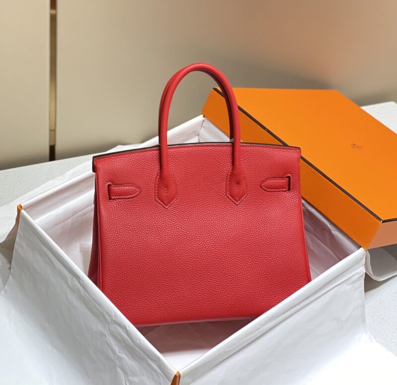 Replica Hermes Birkin Hot Red 3 Replica Hermes Birkin Hot Red - premium 1:1 fake handbag model