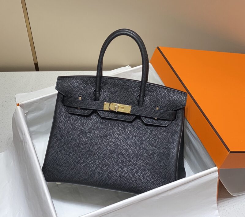 Replica Hermes Birkin Black Gold 3 Replica Hermes Birkin Black Gold - premium-grade designer purse dupe