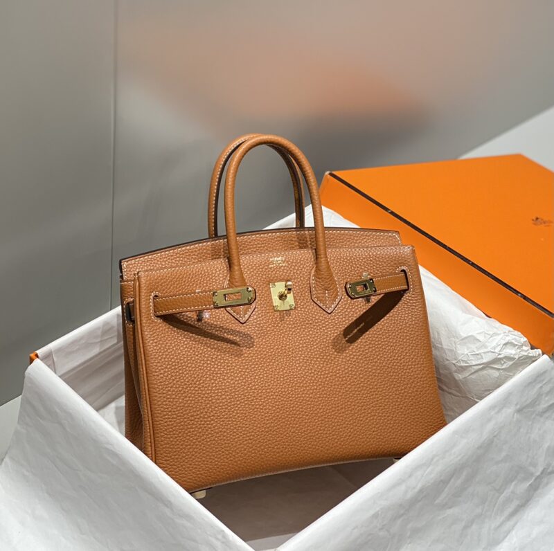 Replica Hermes Birkin Golden Brown 4 Replica Hermes Birkin Golden Brown - premium 1:1 fake handbag model