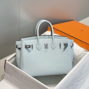 Replica Hermes Birkin Grail Blue 3 Replica Hermes Birkin Grail Blue - realistic designer-inspired fake bag