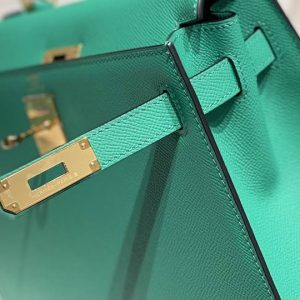 Replica Hermes Kelly Emperial Green 4 Replica Hermes Kelly Emperial Green - best quality luxury bag dupe