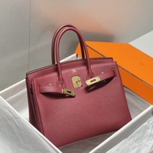 Replica Hermes Birkin Bordeaux Red 3 Replica Hermes Birkin Bordeaux Red - 1:1 designer replica handbag