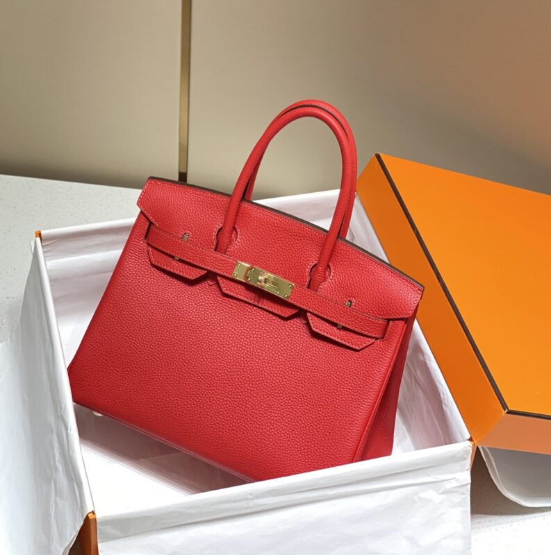 Replica Hermes Birkin Hot Red 2 Replica Hermes Birkin Hot Red - best quality luxury bag dupe