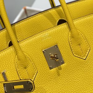 Replica Hermes Birkin Amber Yellow 4 Replica Hermes Birkin Amber Yellow - premium-grade designer purse dupe
