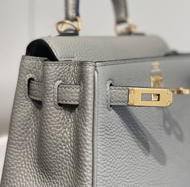 Replica Hermes Kelly Mini Cumulonimbus Gray 5 Replica Hermes Kelly Mini Cumulonimbus Gray - authentic-look luxury purse replica
