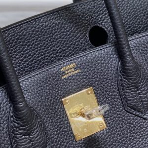 Replica Hermes Birkin Black Gold 5 Replica Hermes Birkin Black Gold - high-end fake designer purse