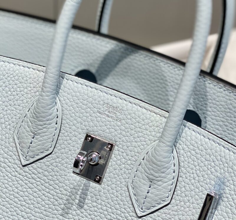 Replica Hermes Birkin Grail Blue 5 Replica Hermes Birkin Grail Blue - premium 1:1 fake handbag model