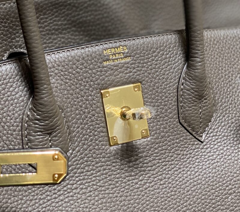 Replica Hermes Birkin Pewter Grey - high-end fake designer purse