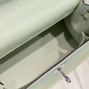 Replica Hermes Kelly Bubble Green 9 Replica Hermes Kelly Bubble Green - best quality luxury bag dupe