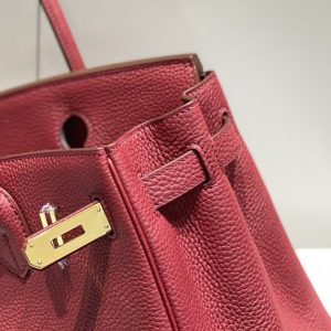 Replica Hermes Birkin Bordeaux Red 6 Replica Hermes Birkin Bordeaux Red - premium 1:1 fake handbag model