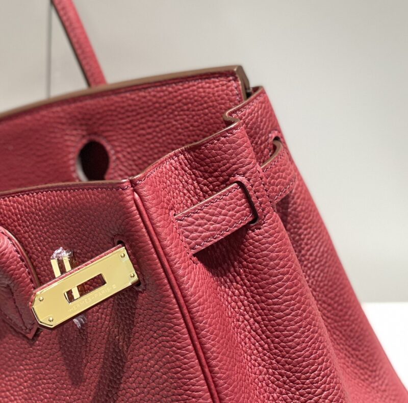 Replica Hermes Birkin Bordeaux Red 6 Replica Hermes Birkin Bordeaux Red - premium 1:1 fake handbag model