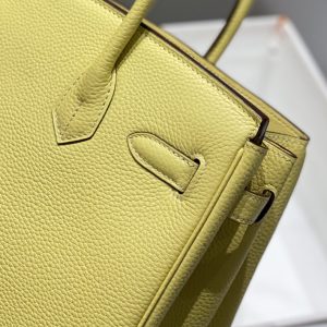 Replica Hermes Birkin Yellow 7 Replica Hermes Birkin Yellow - premium-grade designer purse dupe