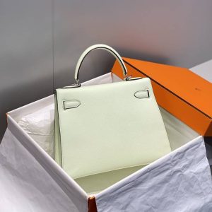 Replica Hermes Kelly Bubble Green 2 Replica Hermes Kelly Bubble Green - realistic designer-inspired fake bag