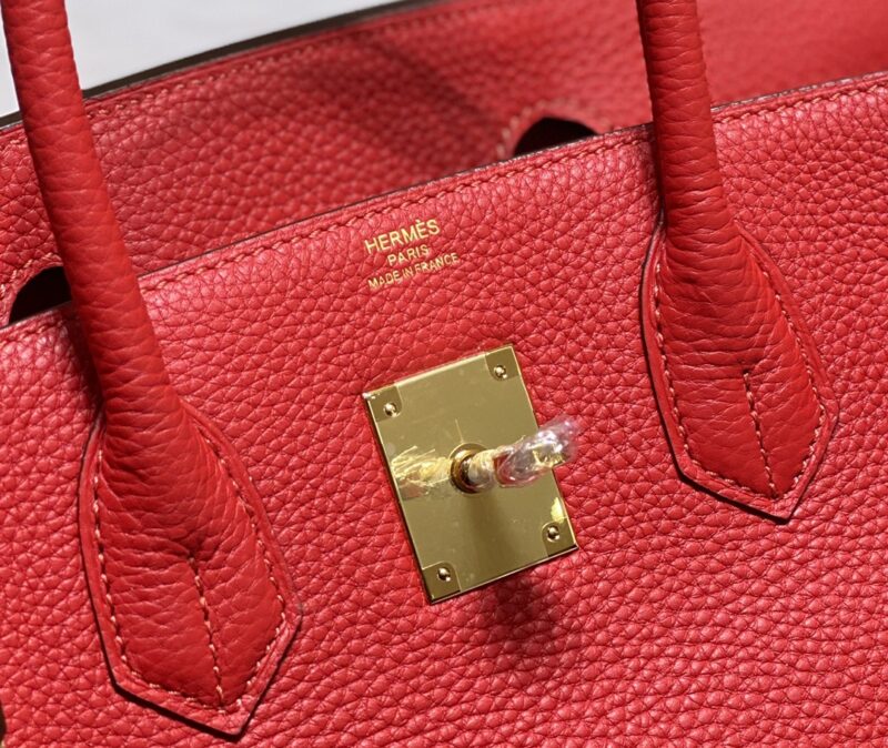 Replica Hermes Birkin Hot Red 7 Replica Hermes Birkin Hot Red - best-selling designer handbag dupe
