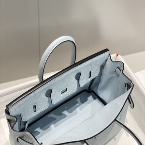 Replica Hermes Birkin Grail Blue 8 Replica Hermes Birkin Grail Blue - realistic designer-inspired fake bag