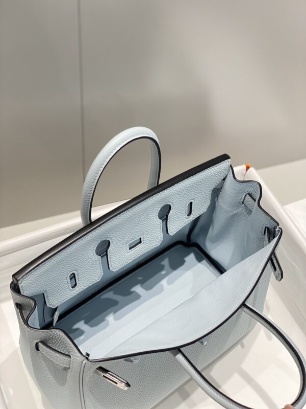 Replica Hermes Birkin Grail Blue 8 Replica Hermes Birkin Grail Blue - realistic designer-inspired fake bag
