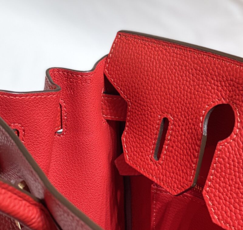 Replica Hermes Birkin Hot Red 8 Replica Hermes Birkin Hot Red - realistic designer-inspired fake bag