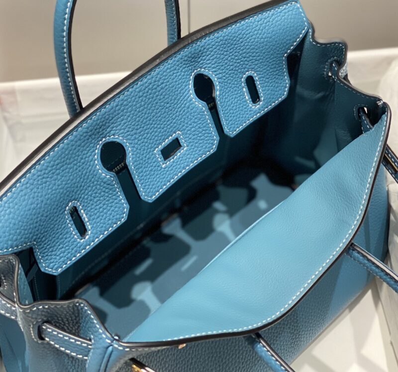 Replica Hermes Birkin Denim Blue 9 Replica Hermes Birkin Denim Blue - best-selling designer handbag dupe
