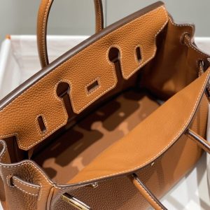 Replica Hermes Birkin Golden Brown 10 Replica Hermes Birkin Golden Brown - premium-grade designer purse dupe