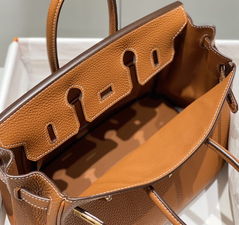 Replica Hermes Birkin Golden Brown 10 Replica Hermes Birkin Golden Brown - premium-grade designer purse dupe