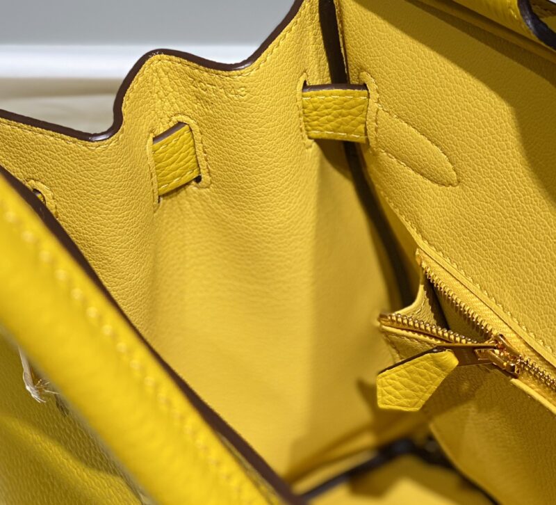 Replica Hermes Birkin Amber Yellow 9 Replica Hermes Birkin Amber Yellow - authentic-look luxury purse replica
