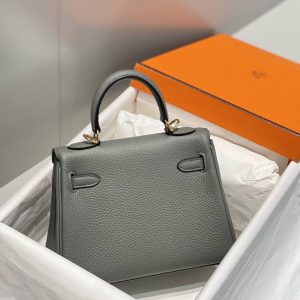 Replica Hermes Kelly Mini Cumulonimbus Gray 9 Replica Hermes Kelly Mini Cumulonimbus Gray - near-authentic luxury replica handbag